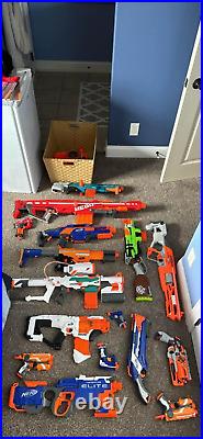 17 Nerf Blasters, 15 Nerf Magazines, 17 Nerf Accessories, 300 Nerf Darts