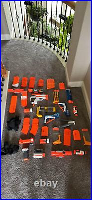 17 Nerf Blasters, 15 Nerf Magazines, 17 Nerf Accessories, 300 Nerf Darts