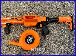 2008 Nerf N-Strike Gear Up Orange Raider CS-35 Dart Gun Blaster Toy Drum Stock