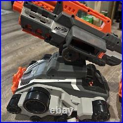 2 NERF TerraScout Recon N-Strike Blaster Drone WithRemote Both Tested & Work Read