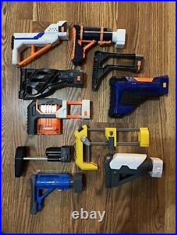 Biggest Nerf Gun Lot Ever 50+ Pieces of Blasters, Accessories, and Magazines