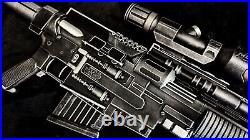 Custom Painted STAR WARS ROGUE ONE CAPTAIN CASSIAN ANDOR NERF BLASTER Rifle