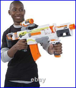 Customize the Kids N-Strike Modulus ECS-10 Blaster with the Multiple Gear Upgrad