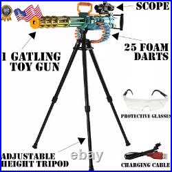 Dart Gun Super Powerful Electronic Gatling Toy Gun Rapid Toy Machine Gun NEW