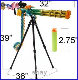 Dart Gun Super Powerful Electronic Gatling Toy Gun Rapid Toy Machine Gun NEW