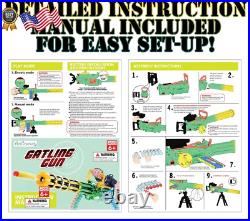 Dart Gun Super Powerful Electronic Gatling Toy Gun Rapid Toy Machine Gun NEW