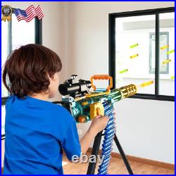 Dart Gun Super Powerful Electronic Gatling Toy Gun Rapid Toy Machine Gun NEW