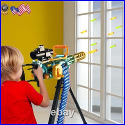 Dart Gun Super Powerful Electronic Gatling Toy Gun Rapid Toy Machine Gun NEW