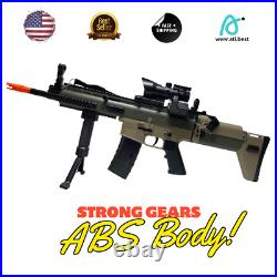 Gel Blaster Toy SCAR ABS Body Automatic Visit ATI. BEST for Gellets Ammo Refills