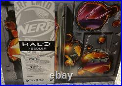 Halo Nerf LMTD Needler Blaster 10-Dart Rotating Drum SEALED w Original Ship Box
