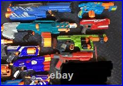 Huge NERF Gun Lot & Accessories 16 Guns