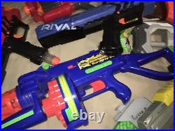 Lot Of Nerf Gun And Extra Pieces And Darts