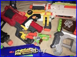 Lot Of Nerf Gun And Extra Pieces And Darts