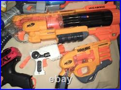 Lot Of Nerf Gun And Extra Pieces And Darts