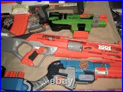 Lot Of Nerf Gun And Extra Pieces And Darts