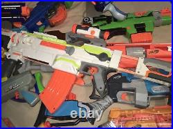 Lot Of Nerf Gun And Extra Pieces And Darts