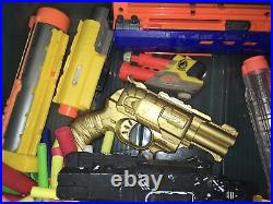 Lot Of Nerf Gun And Extra Pieces And Darts