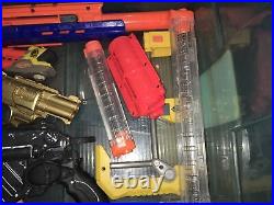 Lot Of Nerf Gun And Extra Pieces And Darts