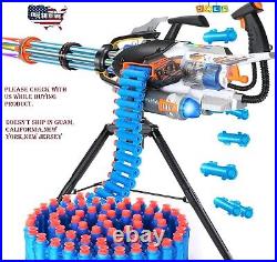 Motorized Dart Blaster Electric Automatic Gatling tactical toy Machine gun