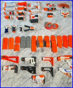 NERF Attachments And Accessories Lot (44 ITEMS!)