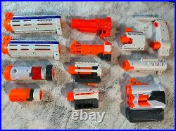 NERF Attachments And Accessories Lot (44 ITEMS!)