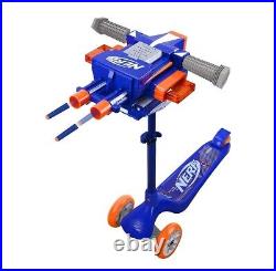 NERF Elite 3-Wheel Blaster Scooter with Dual Trigger