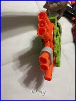 NERF GUNS Lot and various accessories. Zombie Strike, Elite, Fortnite Nerf