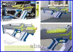 NERF Hyper Mach 100 Fully Motorized Blaster 80 Hyper with Eyewear Gun Toy Fire