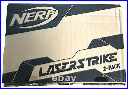 NERF Laser Tag Strike 2 Player Lazer Pack Indoor Outdoor Game Blaster Play Gift