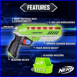 NERF Laser Tag Strike 2 Player Lazer Pack Indoor Outdoor Game Blaster Play Gift