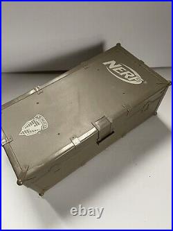 NERF N-Strike Elite Ammo Box Case 2008 +300 Darts, Lg Boys Vest (new)+ Ammo Belt