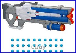 NERF Overwatch Soldier 76 Rival Blaster Fully Motorized Recoil 14+ Toy Gun Game