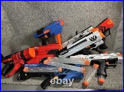NERF Rival Lot of 10 Guns MXV-1200, XX-800, XV-700, XVII-700, XX-700 Blasters