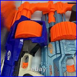 Nerf Blaster Lot Includes 14 Nerf Blasters, Darts Pictured Are Included