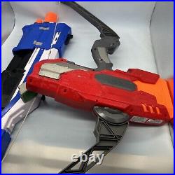 Nerf Blaster Lot Includes 14 Nerf Blasters, Darts Pictured Are Included