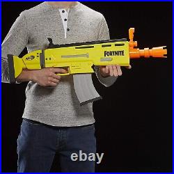 Nerf Fortnite AR-L Scar Elite Blaster Motorized Blaster Ages 8+ Toy Gun Fire Fun