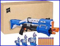 Nerf Fortnite TS-R Blaster and Llama Target Pump Action Ages 8+ Toy Gun Fire