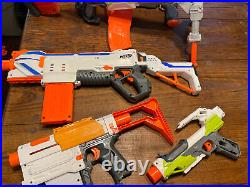Nerf Gun Lot Modulus Regulator, Recon MKII, ECS-10 Blaster, Ionfire, Extras Dart