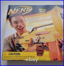 Nerf N-Strike Icon Series Stampede ECS Fully Motorized Rifle Blaster New Rare