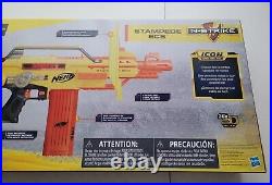 Nerf N-Strike Icon Series Stampede ECS Fully Motorized Rifle Blaster New Rare