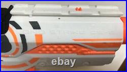 Nerf N-Strike Longstrike CS-6 Dart Blaster White Tested Works Discontinued RARE