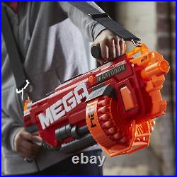 Nerf N-Strike Mega Mastodon Blaster 24 Mega Whistler Darts Up To 100 Ft. New Toy