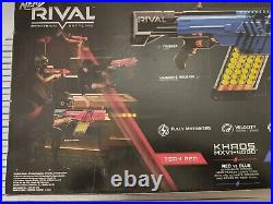 Nerf Rival Khaos MXVI-4000 Blaster (Team Blue) NEW Open Box