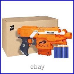 Nerf Stryfe Dart Blaster UK N-Strike Gun, 6 Elite Darts, Magazine Kids Toy Gun