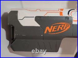 Nerf Whiteout N-Strike Deploy CS-6 Blaster Gun -10x Darts, 2x 5 Shot Mags Works