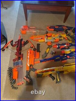 Nerf gun lot used guns