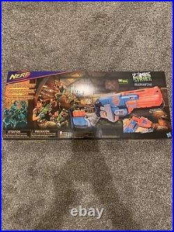 RARE IN BOX Nerf Zombie Strike Sledgefire Blaster 2014 NEW