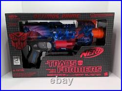 SDCC Nerf Transformers Optimus Prime Barricade RV-10 Blaster 2011