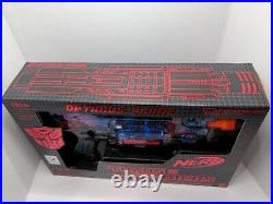 SDCC Nerf Transformers Optimus Prime Barricade RV-10 Blaster 2011