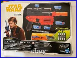 Star Wars Han Solo Nerf Glowstrike Blaster New